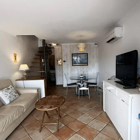 Duplex Climatise Avec Terrasses Et Parking A Port - Fr-1-868-28 Apartament Grimaud